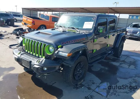 2023 Jeep Gladiator Mojave 4X4 из США, поврежденный, VIN 1C6JJTEGXPL517914